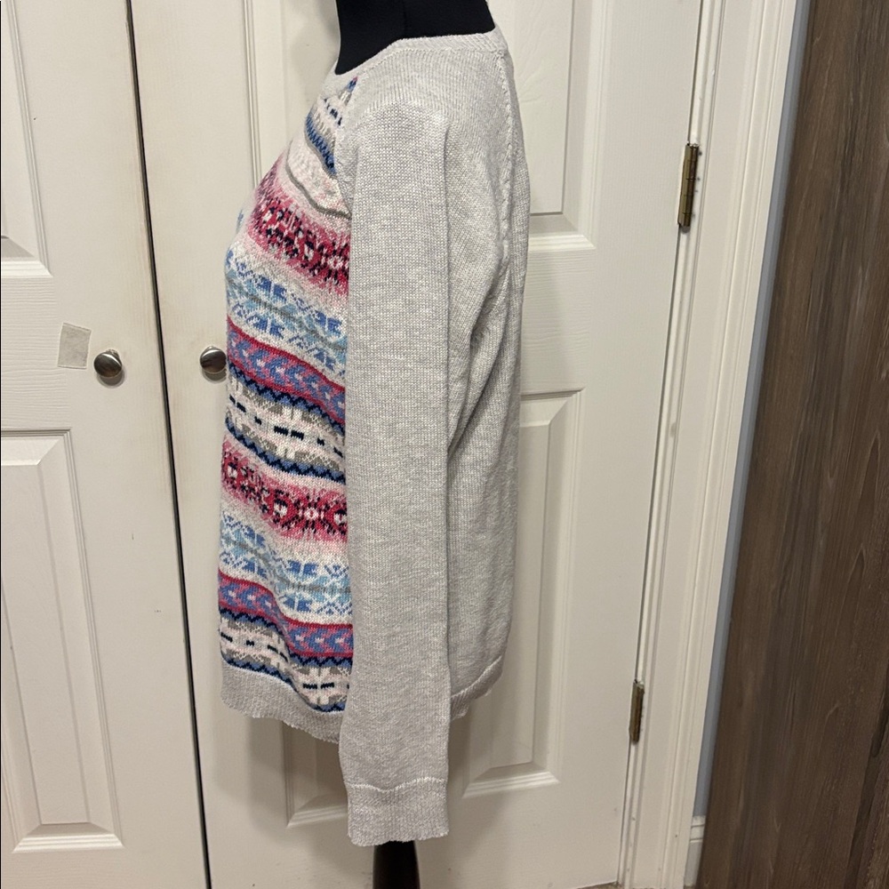 Chaps Snowflake Sweater - Picture 6 of 9